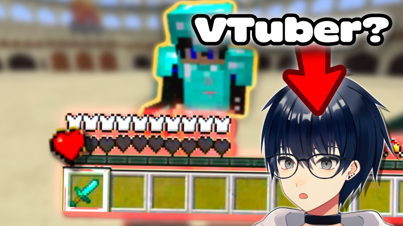 How Good Can A VTuber Get At Minecraft Shield PvP