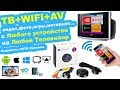 📲📺 AirPlay Chromecast Трансляция видео с телефона на ЛЮБОЙ ТВ + AV