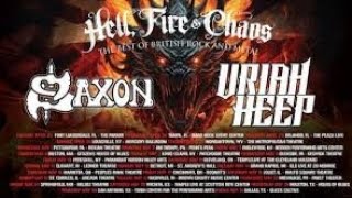 SAXON/URIAH HEEP CONCERT REVIEW FROM BERGEN PAC IN ENGLEWOOD,NJ ON 5/3/24