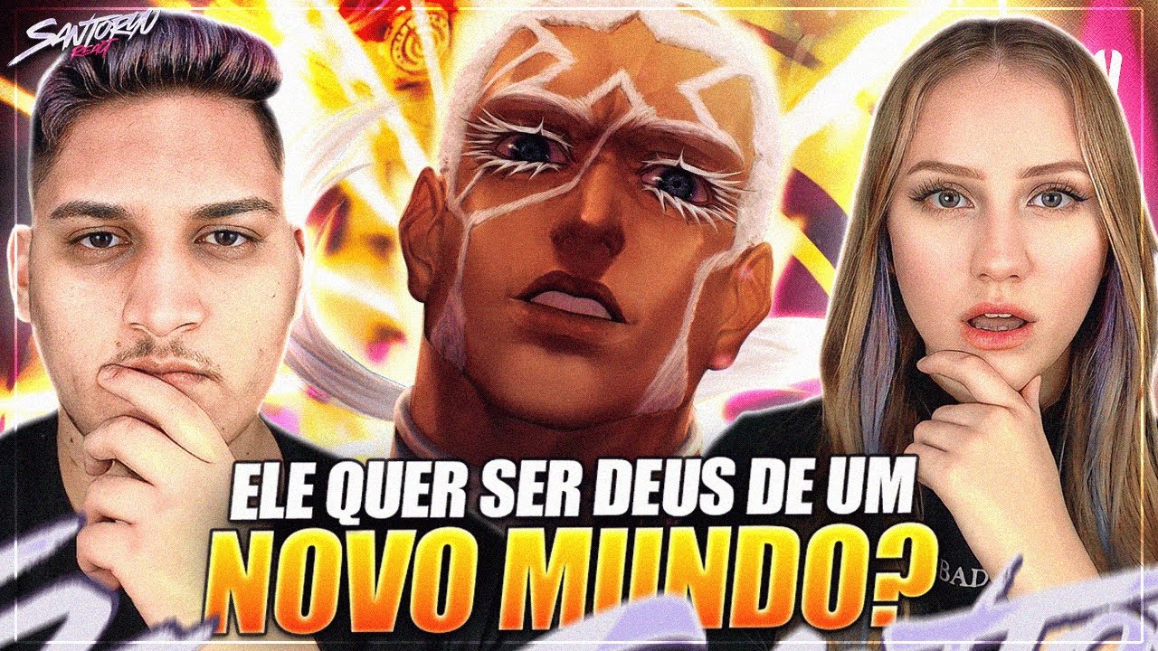 Feito aos Céus | Novatroop | Enrico Pucci (Jojo’s Bizarre Adventures) - REACT EM CASAL