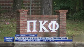 Another ECU fraternity, Pi Kappa Phi, shut down