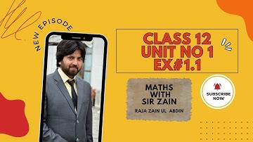 Class 12 Maths| Unit 1 Ex # 1.1 Q# 8 & 9 | Even and Odd functions
