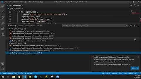 20200723 - Reading and writing data from/to SQL Server using Apache Spark