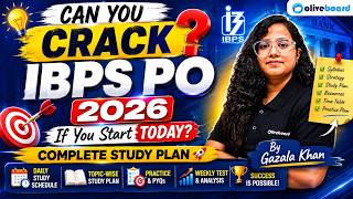 IBPS PO 2026 Preparation Strategy 🔥 | Complete Study Plan, Time Table & Resources | Oliveboard