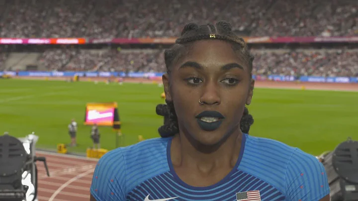 WCH 2017 London  Christina Manning USA 100 Metres ...