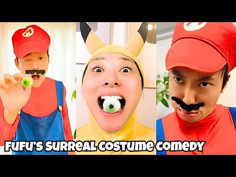 Surreal Ziki & Zaki Costume Horror Comedy | Fufu/ふうふ Bizarre Sketch Compilation 2024 Part19