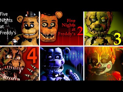 FNaF 1 2 3 4 5 6 & UCN Jumpscare Simulator