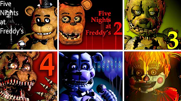 FNaF 1 2 3 4 5 6 & UCN Jumpscare Simulator