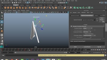 Maya 2016 tutorial : How to animate a waving flagpole