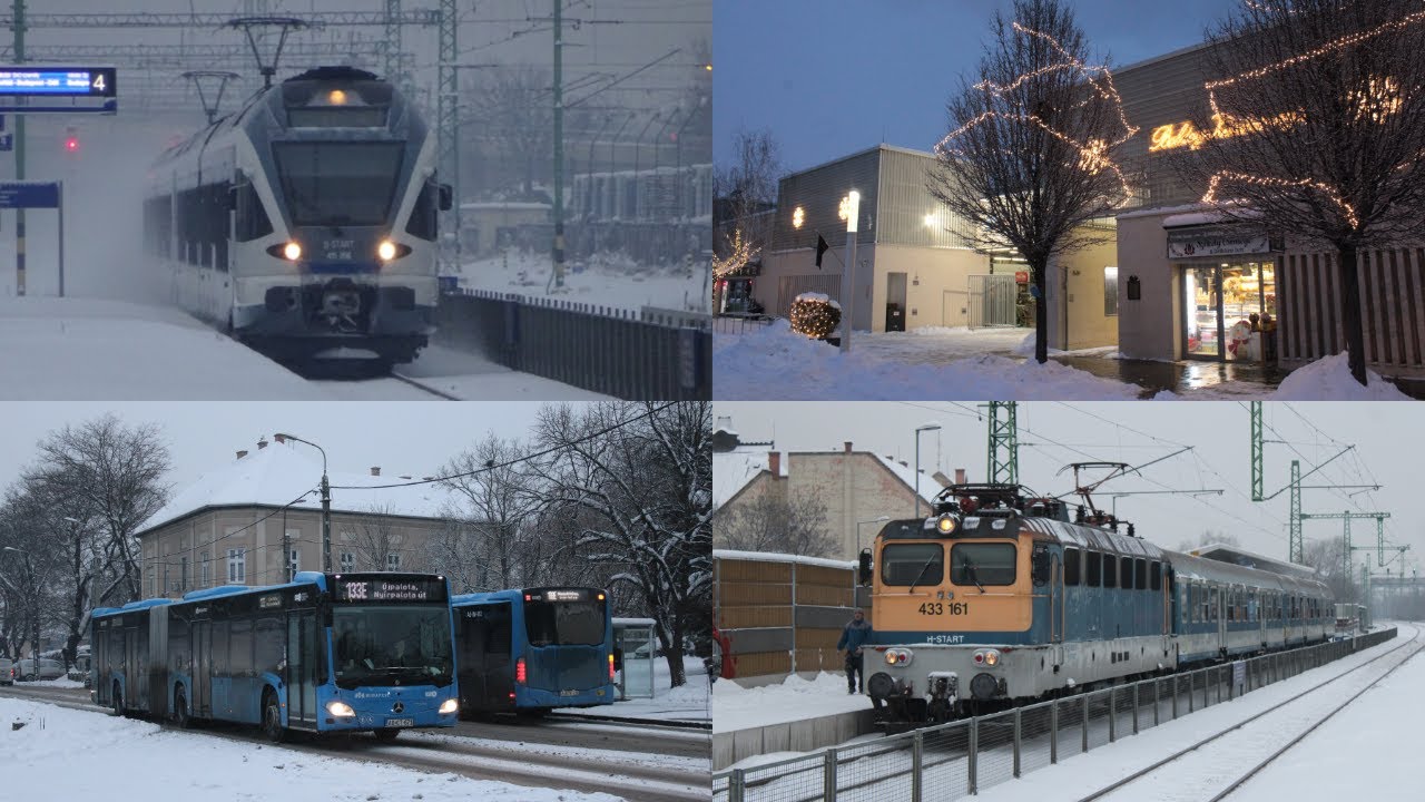 2026.01.09. Havazás 3. Felvonás [Buszok, Vonatok és Villamosok Budafokon]