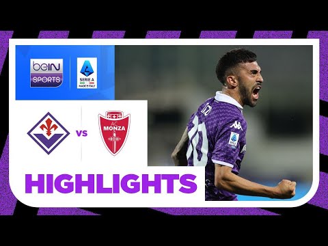 Fiorentina 2-1 Monza | Serie A 23/24 Match Highlights