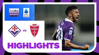 Fiorentina 2-1 Monza Serie A 2324 Match Highlights
