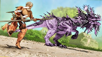 This Corrupted Dinosaur turned into the Terminator and I was its Target!  | ARK #4