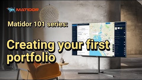 Matidor 101: How to Create Your First Portfolio in Matidor | Track Projects and Budgets Effortlessly