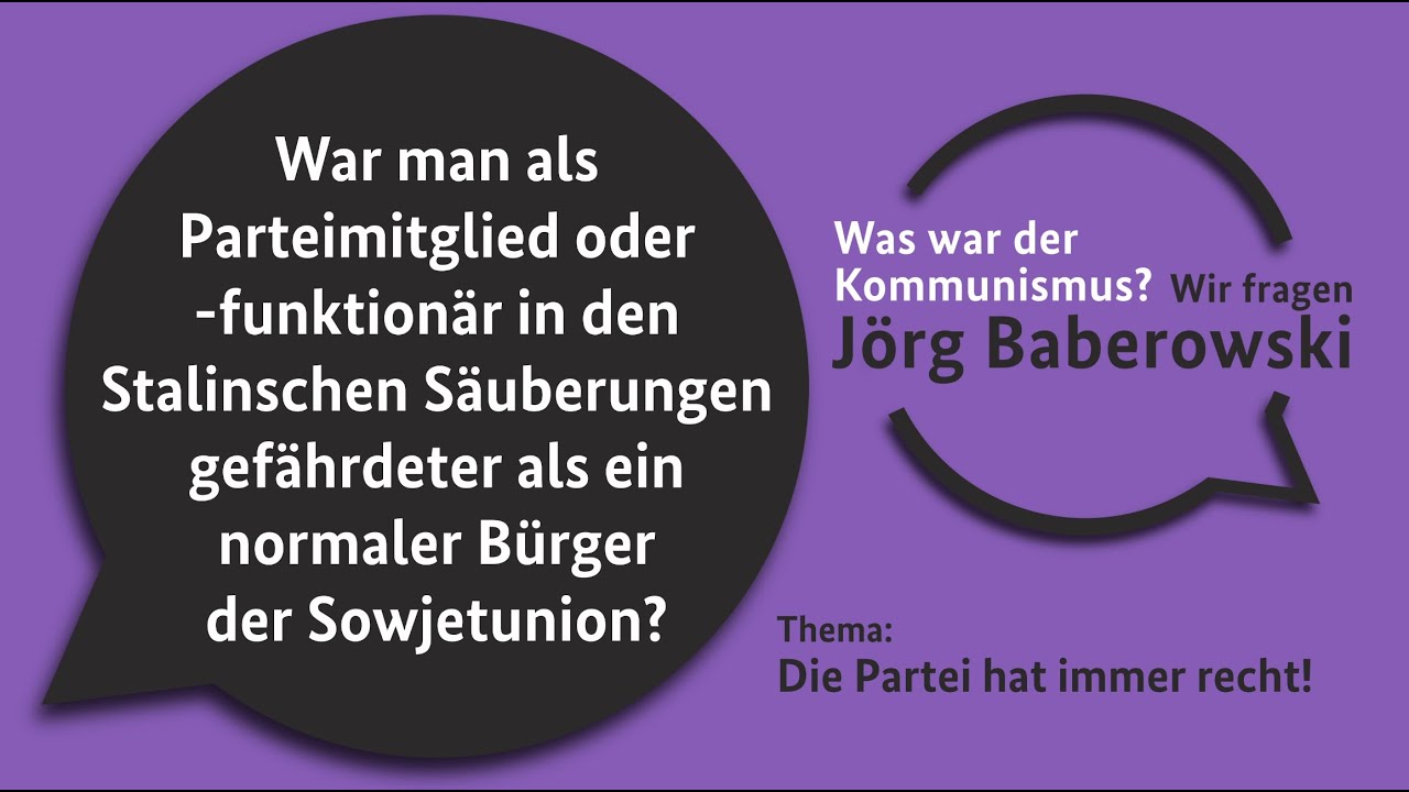 Waren Parteimitglieder stärker von Stalins Säuberungen betroffen als gewöhnliche Bürger?