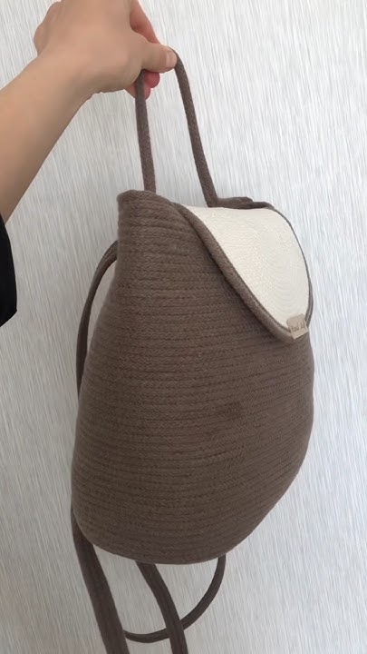 Рюкзак из хлопкового шнура. В наличии заказать по ссылке в шапке ...