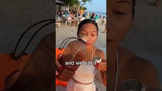 Philippines Balut ?? Foreigner tries Balut #filipino #philippines