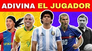 ¿Cuánto Sabes de Fútbol? ⚽🤔🏟️ Adivina 24 Leyendas del Fútbol Mundial