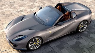 2020 Ferrari 812 GTS - 788 HP Convertible Sports Car