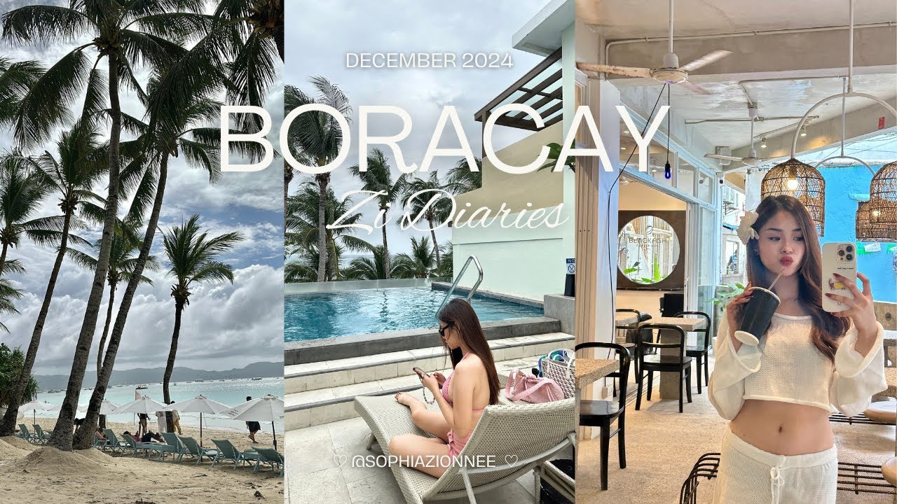 BORACAY VLOG | food trip, cafe spots, and more | Zi Diaries
