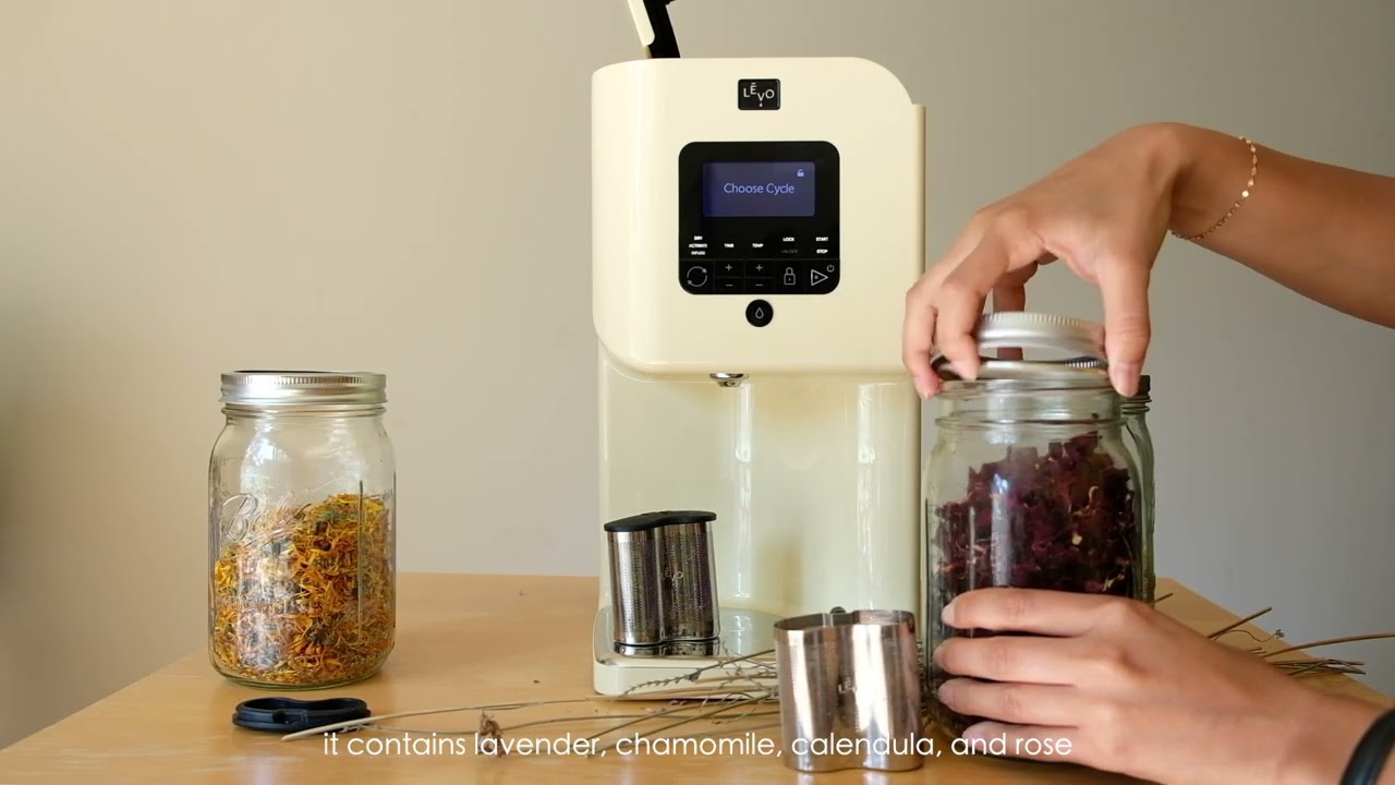 Making salves with my LEVO Oil Infuser