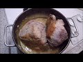 Pork roast with gravy
