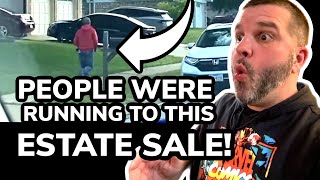 People Were RUNNING To This ESTATE SALE! #estatesale #vintagetoys