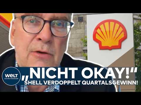 HIGH FUEL PRICES Shell reports massive profit jump This will fuel political discussions