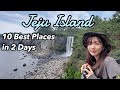 Visiting 10 places in Jeju in 2 days. |Jeju travel guide