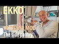 WINNEBAGO EKKO MOD YOU WILL LOVE.  The Side Pantry.