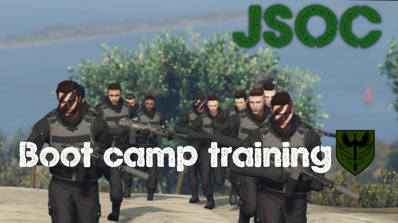 GTA V Military Crew | Boot camp training | JSOC Joint Service