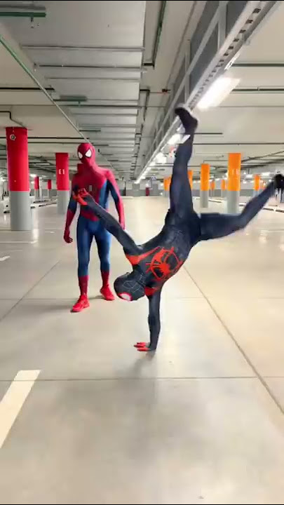 Spiderman dancing😱#shorts