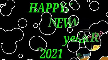 Happy new year 2021 kinemaster effect video editing