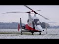 K-MAX Intermeshing Rotors Helicopter Startup & Takeoff