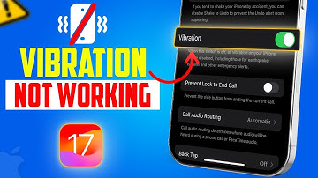 Fix iPhone Vibration Issue After iOS 17 Update | No Vibration on iPhone? Here