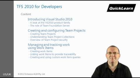 TFS 2010 for Developers course overview