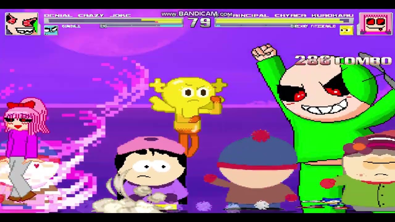 Nicolas16909 Mugen: Team Denial Crazy Joke Vs Team Principal Chyrer Kurokaru