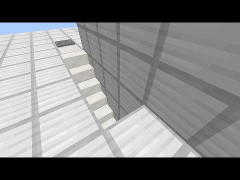 Minecraft 簡単省スペース 隠し階段 Youtube