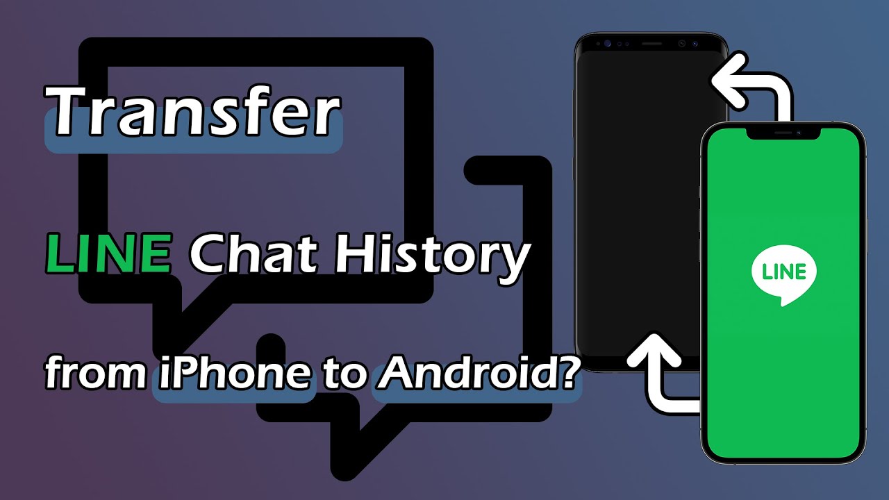 transfer line chat history from iphone to android
