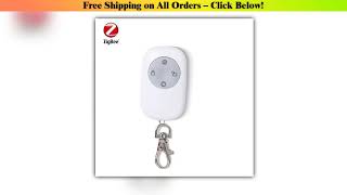 Celebrity Zigbee 3.0 Smart Remote Controller With Arm Disarm SOS Button 4 Key Feature Works With Zigbee2mqtt Wealth