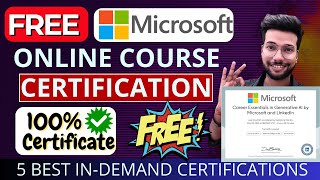 FREE Online Courses with Certificate by Microsoft| 100% Job Based Professional Certificate screenshot 5
