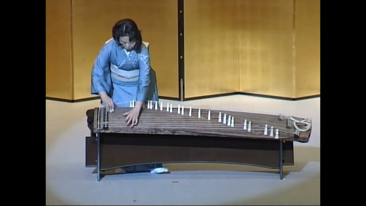 琵琶行ー白居易ノ興ニ效フー」演奏 野坂操壽 筝曲北斗会 第50回記念