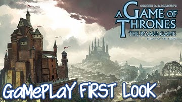 A Game of Thrones: The Board Game – Digital Edition Gameplay First Look