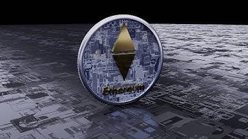 Ethereum 3d Coin model preview