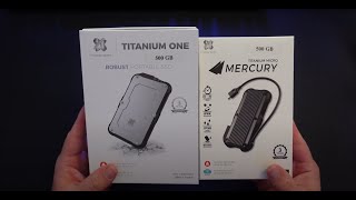 Cheap Fast External SSD Drives | Titanium Mercury vs Titanium One
