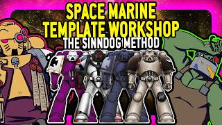 Space Marine Template Workshop - Tom, Moots & Snizzy On The Sindogg Method | Astartes Anonymous VOD