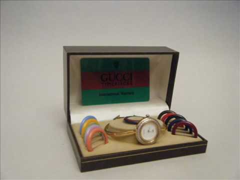 gucci watch with colored rings price