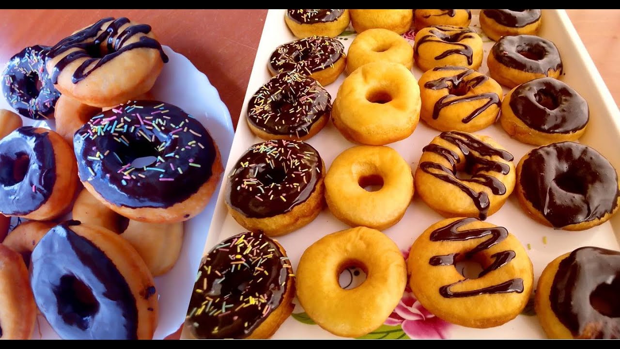 HOW TO MAKE DONUTS (Chocolate Doughnuts) - YouTube