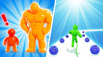 Tall Man Run vs Rope Man Run 🧍‍♂️🪢 Max Level Gameplay Walkthrough Android iOS Update 3LF8