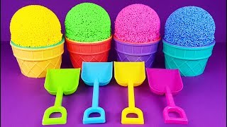 Come fare i Gelati di Pongo Play Doh con Super Pigiamini Uova SORPRESA Impara i Colori in Italiano